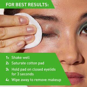 CeraVe Eye Makeup Remover | Waterproof Makeup Remover with Hyaluronic Acid and Ceramides |Non-Comedogenic, Fragrance Free, Non-Greasy & Ophthalmologist Tested | 4 Ounces