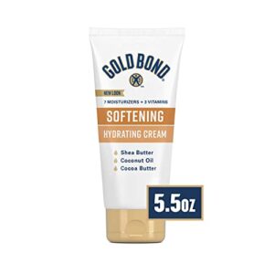 gold bond ultimate softening skin therapy lotion, 5.5 oz. (pack of 4), with shea butter for rough & dry skin