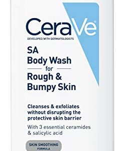 CeraVe Body Wash with Salicylic Acid | 10 Ounce | Fragrance Free Body Wash to Exfoliate Rough and Bumpy Skin | ⭐️ Exclusive