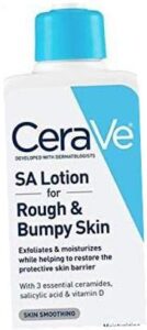 sa lotiоn for rough & bumрy skin | 8 ounce | vitamin d, hyаluronic acid, salicylic acid & lactic acid lotion | fragrance frеe 1 pack (8 fl oz)