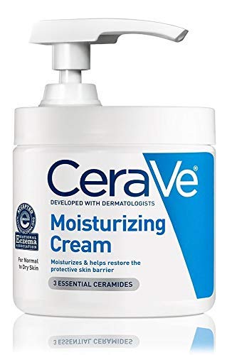 Cerave Moisturizing Cream with Hyaluronic Acid, 19 OZ with Pump (2 Packs)