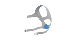 resmed airfit/airtouch n20 headgear – replacement headgear – features magnetic headgear clips – standard, blue