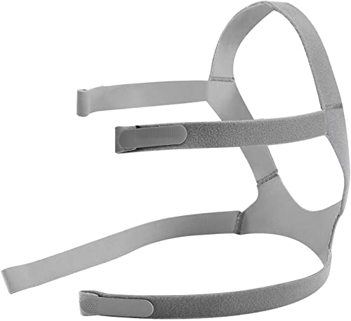 Headgear Strap Replacement with Adjustable Home Ventilator Mask Headband- Mask Strap Compatible with Most Nasal-ResMed air Sense 10 Supplies-for ResMed AirFit F20 N10 (Only Headgear)