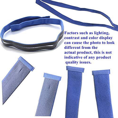 2 Replacement p10 Headgears Compatible with ResMed Airfit P10 Nasal Pillow,p10 Frame Headgear Replacements Strap Blue and Gray