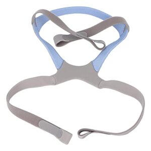 folanda cpap mask headgear strap, universal cpap headgear strap replacement for mirage fx/resmed s9/s10 nasal guard, elastic breath machine head band, full mask replacement part, cpap supplies
