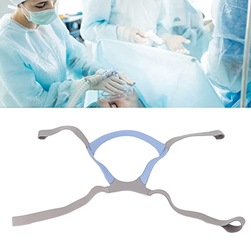 Folanda CPAP Mask Headgear Strap, Universal CPAP Headgear Strap Replacement for Mirage FX/ResMed S9/S10 Nasal Guard, Elastic Breath Machine Head Band, Full Mask Replacement Part, CPAP Supplies