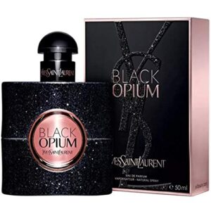 Yves Saint Laurent Eau De Parfum Spray for Women, Black Opium, 1.6 Ounce