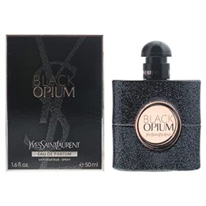 Yves Saint Laurent Eau De Parfum Spray for Women, Black Opium, 1.6 Ounce