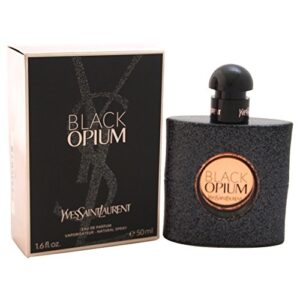 Yves Saint Laurent Eau De Parfum Spray for Women, Black Opium, 1.6 Ounce