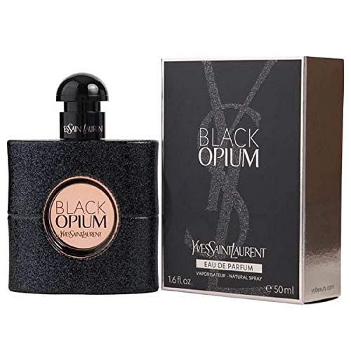 Yves Saint Laurent Eau De Parfum Spray for Women, Black Opium, 1.6 Ounce