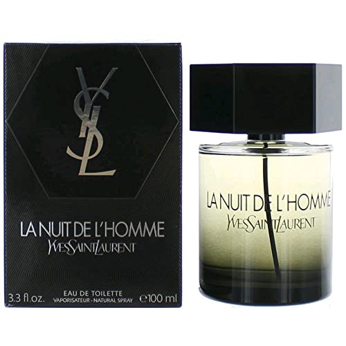 La Nuit De L'Homme by Yves Saint Laurent for Men - 3.3 oz EDT Spray