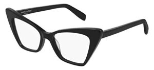 saint laurent sl 244 victoire opt black 51/17/145 women eyewear frame