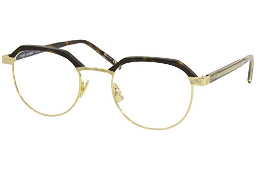 Saint Laurent SL 124 Eyeglasses 003 Havana/Gold 50 mm