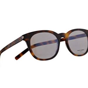 Saint Laurent SL289 Slim Eyeglasses 51-20-145 Light Havana w/Demo Clear Lens 006 SL 289