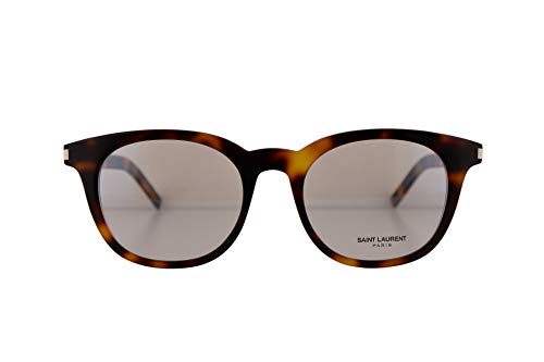 Saint Laurent SL289 Slim Eyeglasses 51-20-145 Light Havana w/Demo Clear Lens 006 SL 289