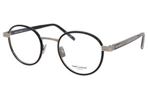 saint laurent eyeglasses sl 125-001 / black