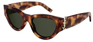 sunglasses saint laurent sl m 94-003 havana/green
