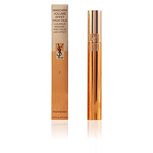 Yves Saint Laurent Volume Effet Faux Cils Luxurious Noir Radical Mascara for Women, 0.2 Ounce