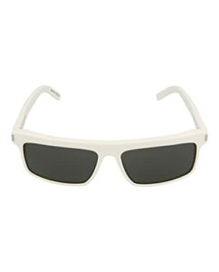 yves saint laurent sunglasses (sl-246 003) white – grey lenses