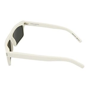 Yves Saint Laurent sunglasses (SL-246 003) White - Grey lenses