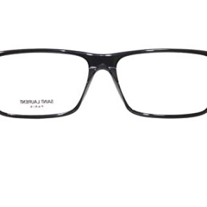 Saint Laurent SL483 004 Eyeglasses Men's Black Full Rim Rectangle Shape 58mm