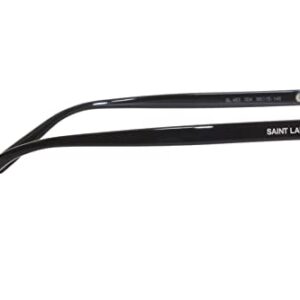 Saint Laurent SL483 004 Eyeglasses Men's Black Full Rim Rectangle Shape 58mm