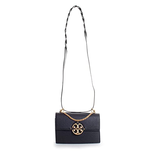 Tory Burch Women's Miller Black Leather Small Shoulder Handbag