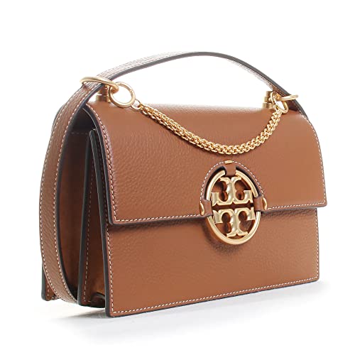 Tory Burch Women's Miller Black Leather Small Shoulder Handbag