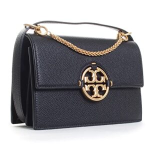 Tory Burch Women's Miller Black Leather Small Shoulder Handbag