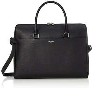 saint laurent(サンローラン) business bag, black (black 19-3911tcx)