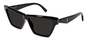 saint laurent sl m103 black/grey 58/15/145 women sunglasses