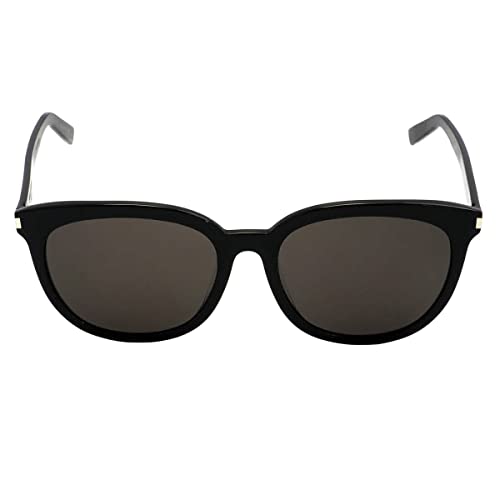 SAINT LAURENT Grey Square Men's Sunglasses SL 284 F SLIM 001 56