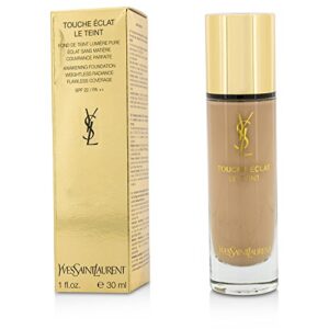 yves saint laurent le teint touche eclat spf 22 no. br30 cool almond awakening foundation for women, 1 ounce