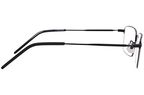 SAINT LAURENT Saint Laurent SL 413 WIRE 002 Black Metal Rectangle Eyeglasses 55mm,55-16-145