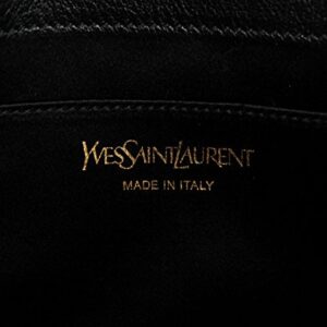 YSL Yves Saint Laurent Women's Leather Large Belle de Jour Clutch - Black