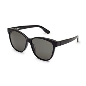SAINT LAURENT Women's Signature Classic Sunglasses, Black/Grey, One Size