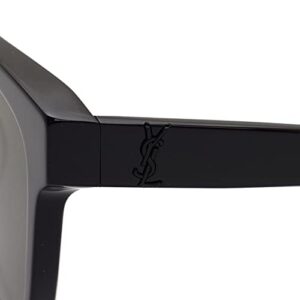 SAINT LAURENT Women's Signature Classic Sunglasses, Black/Grey, One Size