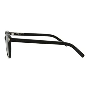 SAINT LAURENT Women's SL356 Sunglasses, Black/Black/Black, One Size