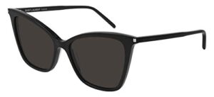 saint laurent sl 384 black/grey 55/16/145 women sunglasses