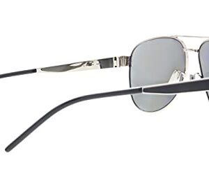 SAINT LAURENT Saint Laurent Grey Aviator Sunglasses SL M5300360 Black 60 13 145