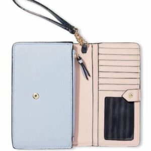 Victoria's Secret Colorblock Blush The Victoria Tech Wristlet Wallet (Colorblock Blush)