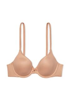 victoria’s secret body by victoria lightly lined full-coverage bra, toasted sugar smooth, 36d