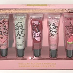 Victoria's Secret Flavor Favorites 5-piece Holiday Lip Gloss Set