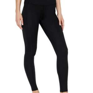 Victoria's Secret Essential High Rise Pocket Women's Performance Leggings, Black, Regular Length, 8