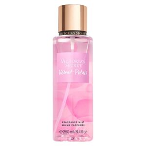 victoria’s secret velvet petals body mist for women, perfume with notes of lush blooms and almond glaze, womens body spray, made you blush women’s fragrances – 250 ml / 8.4 oz
