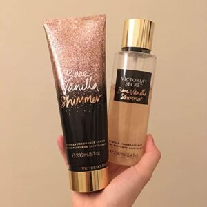 Victoria’s Secret Bare Vanilla Shimmer Fragrance Mist and Lotion Set