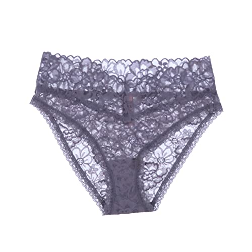 Victoria's Secret Panties Lacie High Leg Cheeky (Small, Dark Gray)