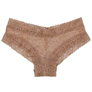 victoria’s secret panties the lacie cheeky underwear (l, nude)