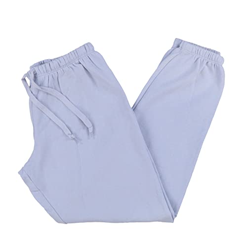 Victoria's Secret Pink Sweatpants Classic Fit Lounge Pant (L, Ice Blue)