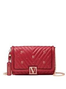 victoria’s secret red the victoria mini shoulder bag (red)